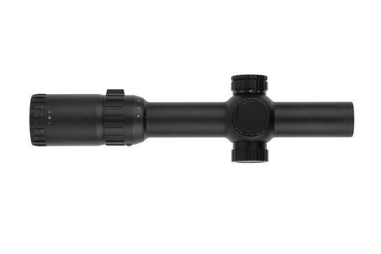 Primary Arms 1-6x14mm ACSS Raptor FFP 5.56 rifle scope features a tough 30mm main tube compatible with your favorite mounts